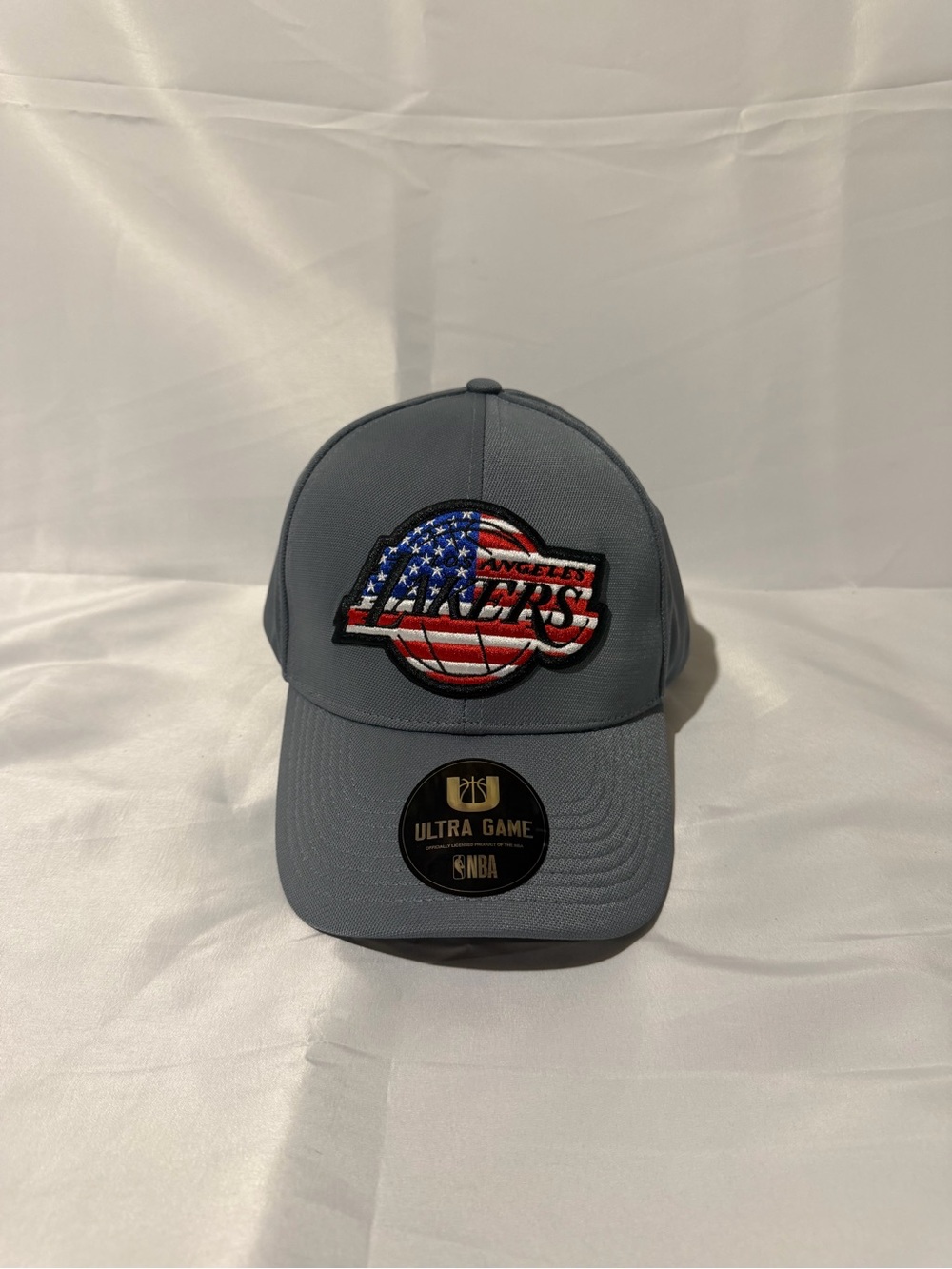 Los Angeles Lakers Grey NBA Ultra Game Adjustable Cap